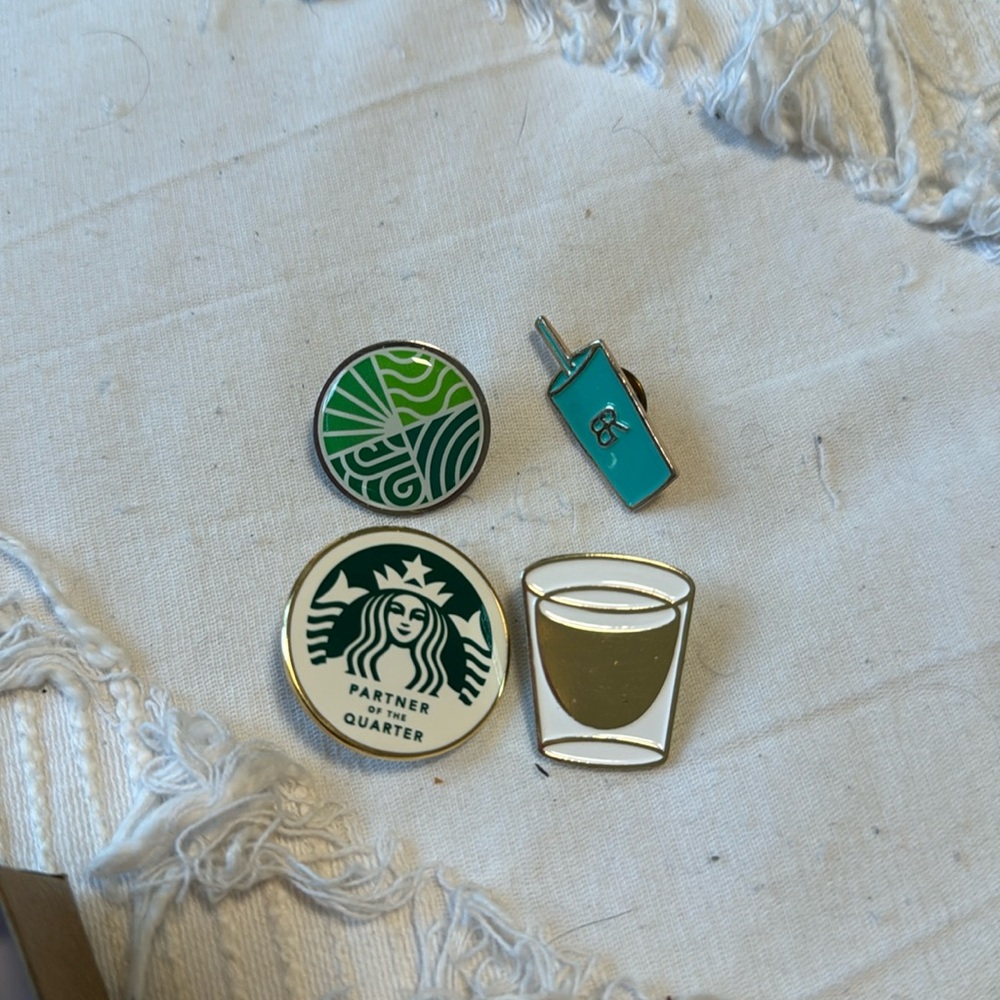 Coffee pins